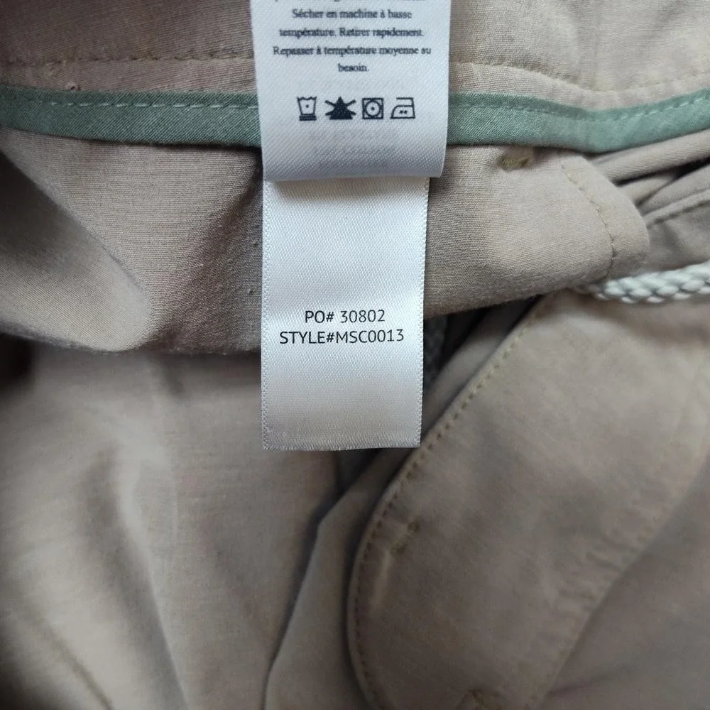 Faherty Shorts Mens 38 Beige 7